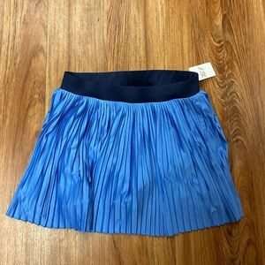Tail blue tennis skirt